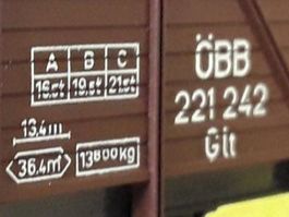 Liliput 24210 __ gedeckter Güterwagen der ÖBB __ Spur H0